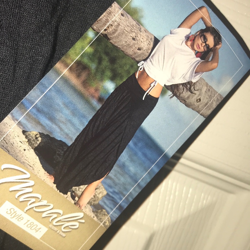 *NWT* Black Layer Palazzo Pants